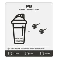 Bioteen PB Whey Protein Boost Shake - Chocolate